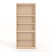 Invisidoor Red Oak Flush Mount 32 in. x 80 in. Unfinished Assembled Bookcase Door ID.BC32.RO